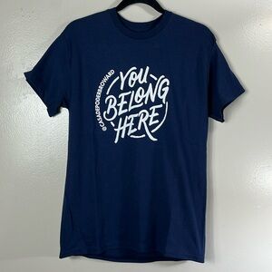 You Belong Here, graphic tee men’s size M